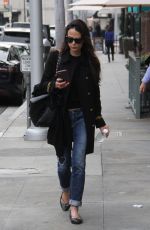 JORDANA BREWSTER Out and About in Beverly Hills 01/09/2017