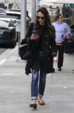 JORDANA BREWSTER Out and About in Beverly Hills 01/09/2017