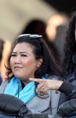 JORDIN SPARKS at Rams Game at LA Memorial Coliseum in Los Angeles 01/01/2017