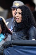 JORDIN SPARKS at Rams Game at LA Memorial Coliseum in Los Angeles 01/01/2017