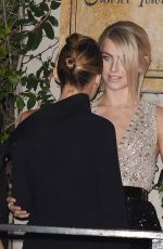 JULIANNE HOUGH and NICOLE RICHIE Arrives at Harper’s Bazaar 150 Most Fashionable Women Party in Hollywood 01/27/2017