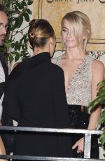 JULIANNE HOUGH and NICOLE RICHIE Arrives at Harper’s Bazaar 150 Most Fashionable Women Party in Hollywood 01/27/2017