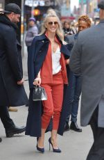 JULIANNE HOUGH Arrives at Goof Morning America in New York 01/03/2017