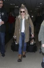 JULIANNE HOUGH at Los Angeles International Airport 01/04/2017