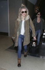 JULIANNE HOUGH at Los Angeles International Airport 01/04/2017