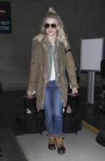 JULIANNE HOUGH at Los Angeles International Airport 01/04/2017