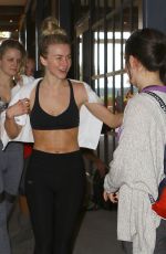 JULIANNE HOUGH at Soul Cycle Gym in Hollywood 01/21/2017