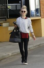 JULIANNE HOUGH Leaves a Gym in Studio City 01/18/2017