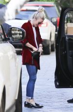 JULIANNE HOUGH Out for Lunch with a Friend in Beverly Hills 01/11/2017