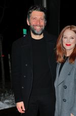JULIANNE MOORE Arrives at a Stella McCartney Event in New York 01/10/2017