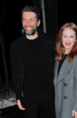 JULIANNE MOORE Arrives at a Stella McCartney Event in New York 01/10/2017