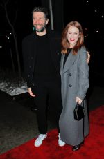 JULIANNE MOORE Arrives at a Stella McCartney Event in New York 01/10/2017
