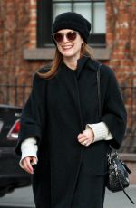 JULIANNE MOORE Out and About in New York 01/16/2017