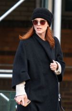 JULIANNE MOORE Out and About in New York 01/16/2017