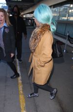 K. MICHELLE at LAX Airport in Los Angeles 01/17/2017