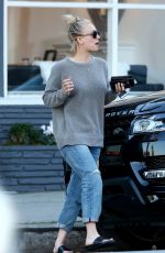 KALEY CUOCO Leaves a Nails Salon in Studio City 01/26/2017