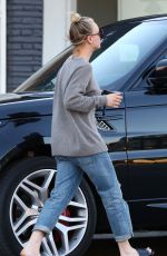 KALEY CUOCO Leaves a Nails Salon in Studio City 01/26/2017