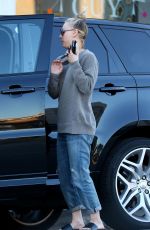 KALEY CUOCO Leaves a Nails Salon in Studio City 01/26/2017