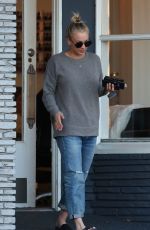 KALEY CUOCO Leaves a Nails Salon in Studio City 01/26/2017