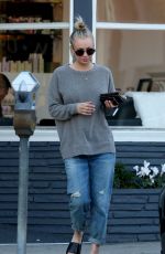 KALEY CUOCO Leaves a Nails Salon in Studio City 01/26/2017