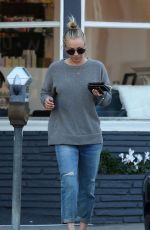 KALEY CUOCO Leaves a Nails Salon in Studio City 01/26/2017