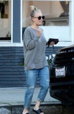 KALEY CUOCO Leaves a Nails Salon in Studio City 01/26/2017