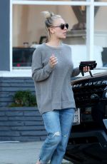 KALEY CUOCO Leaves a Nails Salon in Studio City 01/26/2017