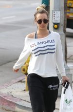 KALEY CUOCO Leaves a Yoga Class in Studio City 01/18/2017