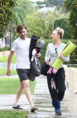 KALEY CUOCO Leaves Yoga Class in Los Angeles 01/23/2017