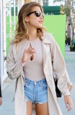 KARA DEL TORO in Cut Off Out in Beverly Hills 01/27/2017