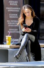 KARINA SMIRNOFF Heading to Her Dance Studio in Woodland Hills 01/21/2017