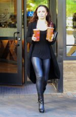 KARINA SMIRNOFF Heading to Her Dance Studio in Woodland Hills 01/21/2017