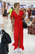 KARLIE KLOSS at Airport in Sydney 01/30/2017