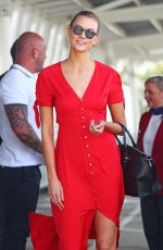 KARLIE KLOSS at Airport in Sydney 01/30/2017