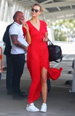 KARLIE KLOSS at Airport in Sydney 01/30/2017