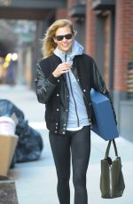 KARLIE KLOSS Leaves Her Apartment in New York 01/12/2017