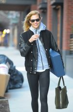 KARLIE KLOSS Leaves Her Apartment in New York 01/12/2017