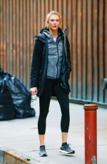 KARLIE KLOSS Leaves Her Apartment in New York 01/16/2017