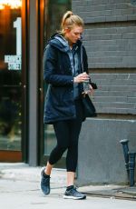 KARLIE KLOSS Leaves Her Apartment in New York 01/16/2017