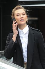 KARLIE KLOSS Out and About in New York 01/09/2017