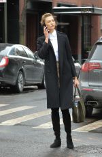 KARLIE KLOSS Out and About in New York 01/09/2017