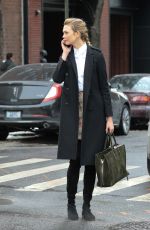 KARLIE KLOSS Out and About in New York 01/09/2017