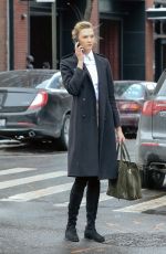 KARLIE KLOSS Out and About in New York 01/09/2017