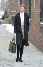 KARLIE KLOSS Out and About in New York 01/09/2017