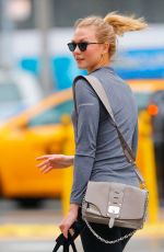 KARLIE KLOSS Out and About in New York 01/20/2017