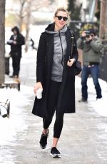 KARLIE KLOSS Out in New York 01/09/2017