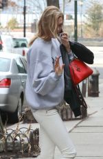 KARLIE KLOSS Out in New York 01/12/2017