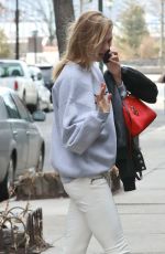 KARLIE KLOSS Out in New York 01/12/2017