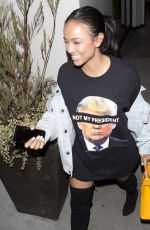 KARREUCHE TRAN Arrives at Catch LA in West Hollywood 01/27/2017