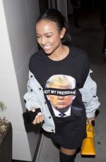 KARREUCHE TRAN Arrives at Catch LA in West Hollywood 01/27/2017